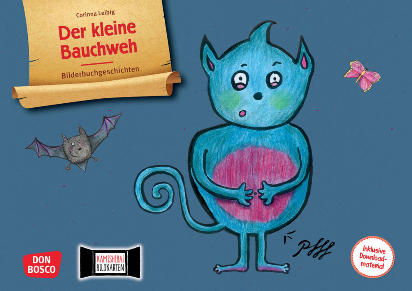 Der kleine Bauchweh. Kamishibai Bildkartenset, m. 1 Beilage main product photo