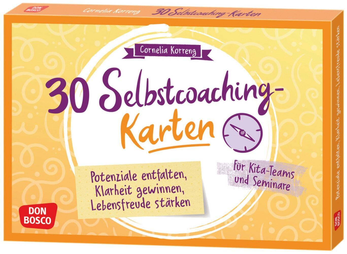 30 Selbstcoaching-Karten: Potenziale entfalten, Klarheit gewinnen, Lebensfreude stärken main product photo