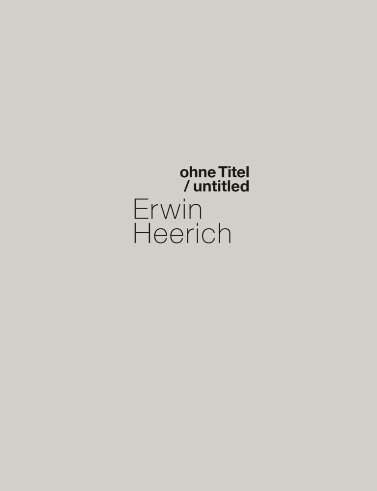 Erwin Heerich. ohne Titel/ untitled main product photo