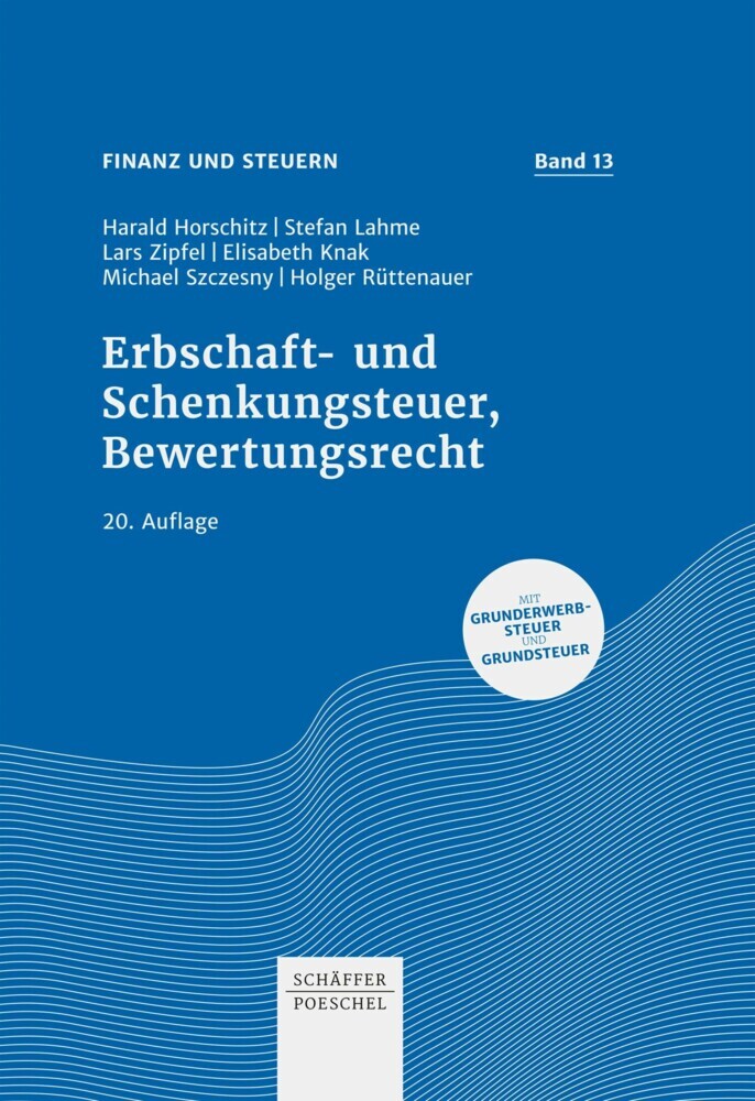 Erbschaft- und Schenkungsteuer, Bewertungsrecht main product photo