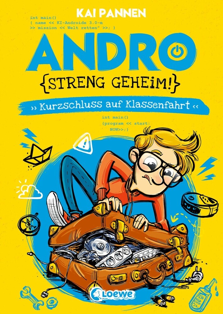Andro, streng geheim! (Band 3) - Kurzschluss auf Klassenfahrt main product photo