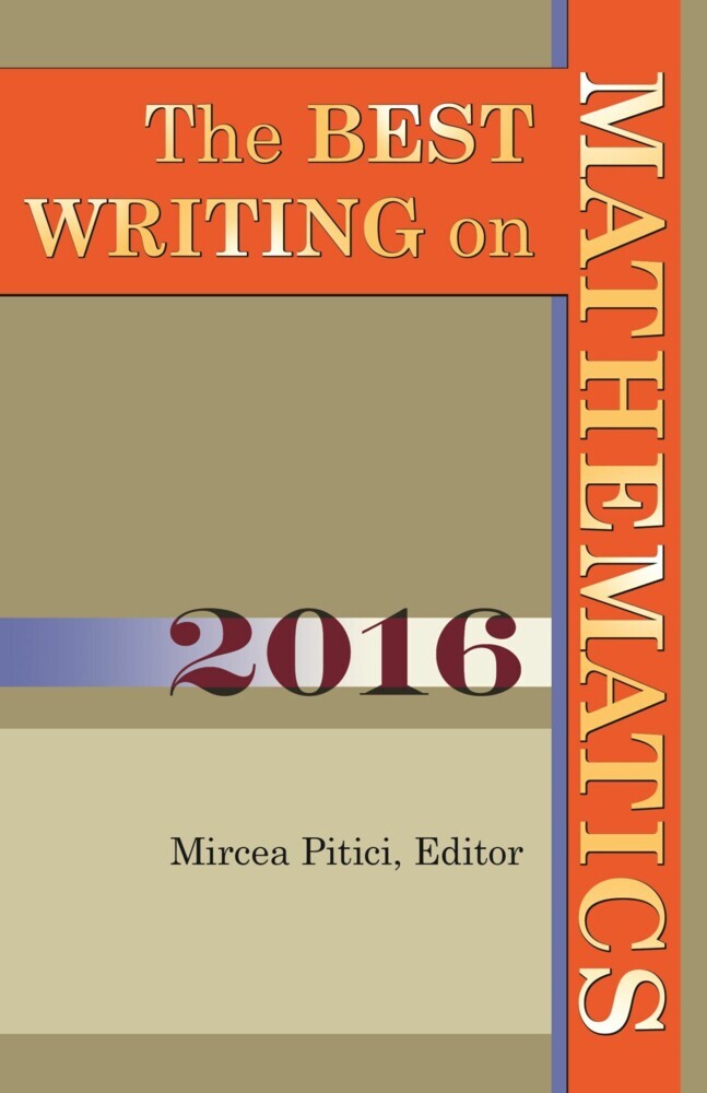 The Best Writing on Mathematics 2016 main product photo
