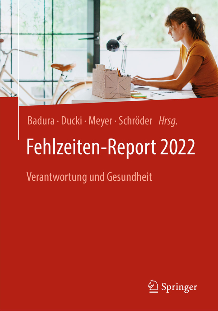 Fehlzeiten-Report 2022 main product photo