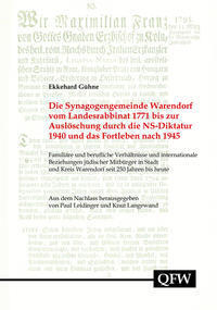 Die Synagogengemeinde Warendorf von der Gründung 1771 bis zur Auslöschung durch die NS-Diktatur 1940 und das Fortleben nach 1945 main product photo