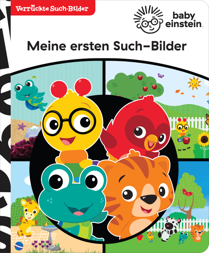 Baby Einstein - Meine ersten Such-Bilder - Verrückte Such-Bilder, groß - Wimmelbuch für Kinder ab 18 Monaten - Pappbilderbuch mit wattiertem Umschlag main product photo