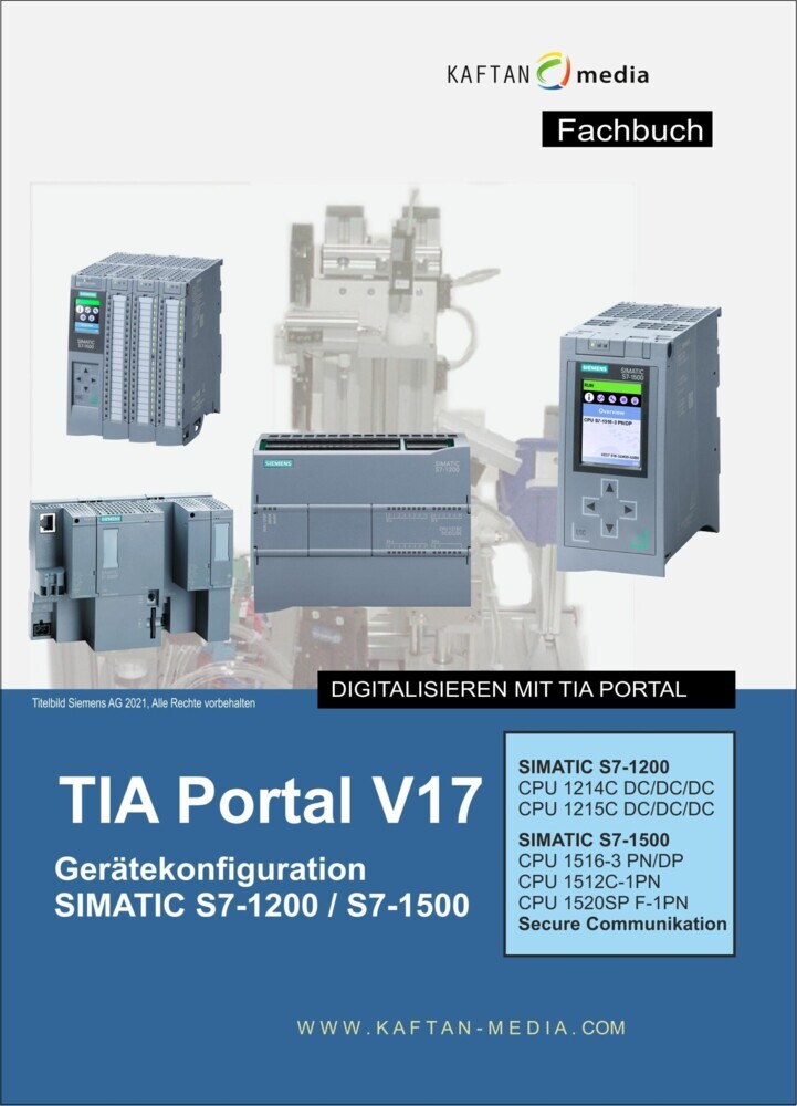 TIA Portal V17 Gerätekonfiguration S7-1200 / S7-1500 main product photo