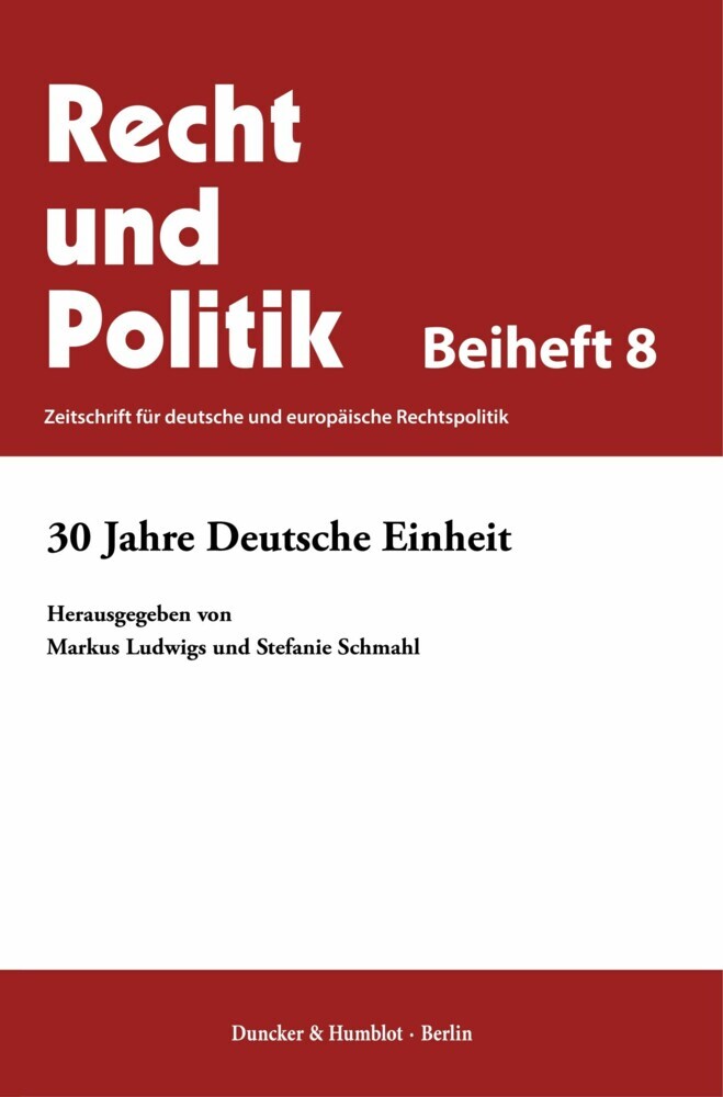 30 Jahre Deutsche Einheit. main product photo