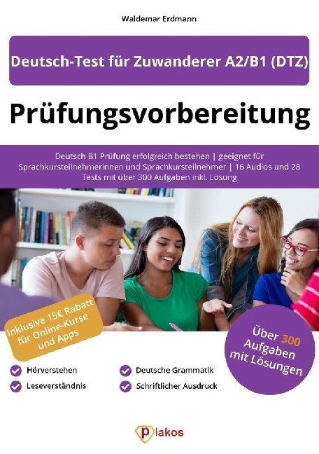 Prüfungsvorbereitung Deutsch-Test für Zuwanderer A2/B1 (DTZ) main product photo