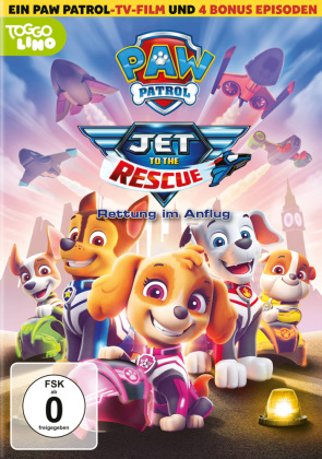 Paw Patrol: Rettung im Anflug - Jet to the Rescue, 1 DVD, 1 DVD-Video