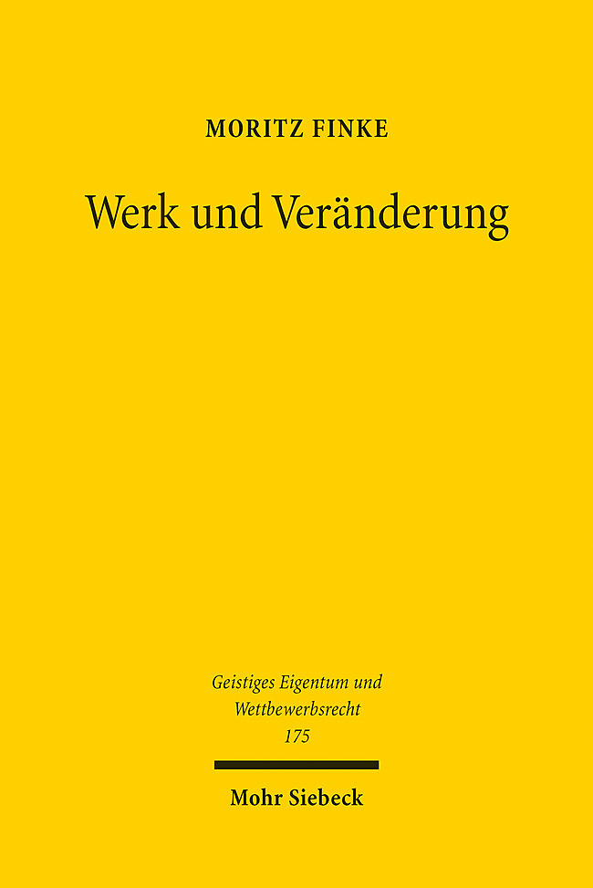 Werk und Veränderung main product photo