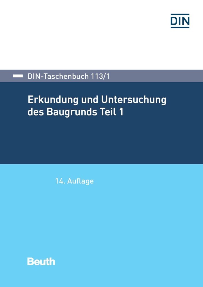 Erkundung und Untersuchung des Baugrunds main product photo