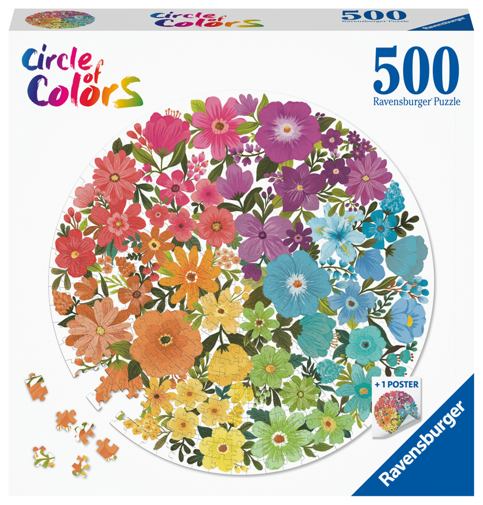 Circle of Colors - Flowers (Puzzle) main product photo