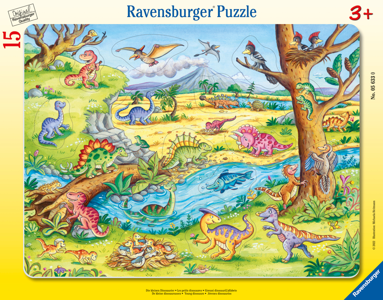 Die kleinen Dinosaurier (Kinderpuzzle) main product photo