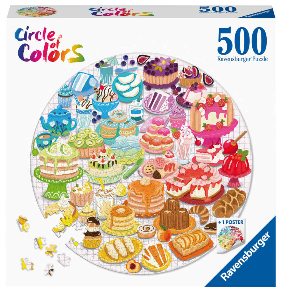 Circle of Colors - Desserts & Pastries (Puzzle) main product photo