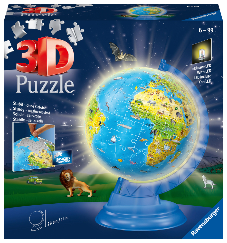 Kinderglobus mit Licht (Puzzle) main product photo
