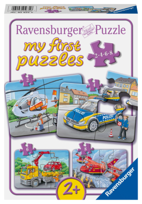 Meine Einsatzfahrzeuge (Kinderpuzzle)