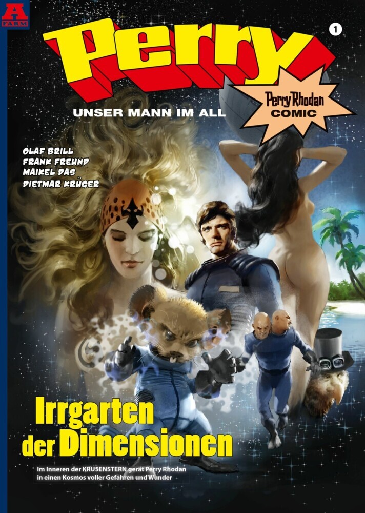 Perry - unser Mann im All, Band 1 - Irrgarten der Dimensionen main product photo