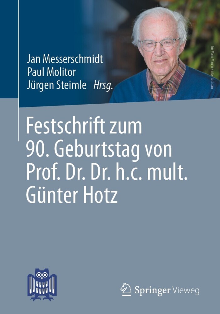 Festschrift zum 90. Geburtstag von Prof. Dr. Dr. h.c. mult. Günter Hotz main product photo