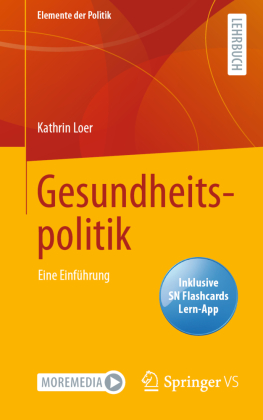 Gesundheitspolitik, m. 1 Buch, m. 1 E-Book