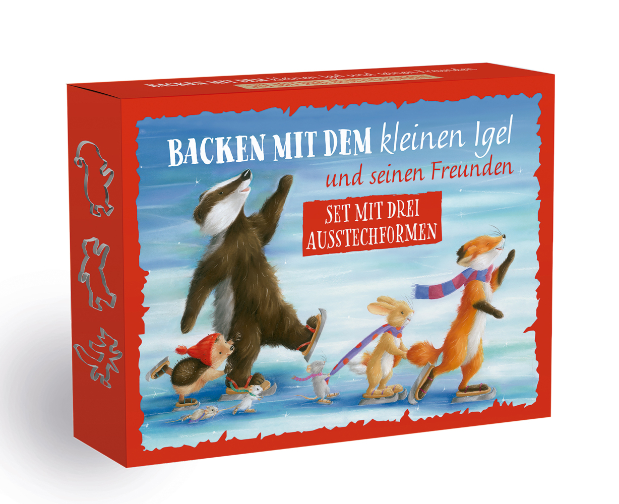 Backen mit dem kleinen Igel - Plätzchenausstecherset main product photo