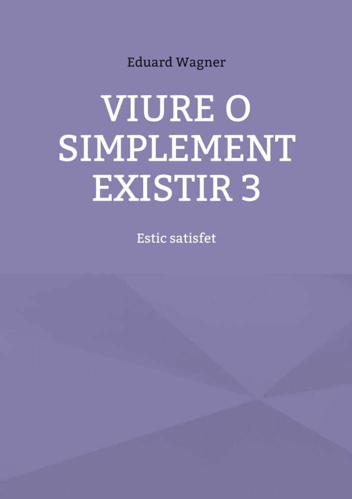 Viure o simplement existir 3 main product photo