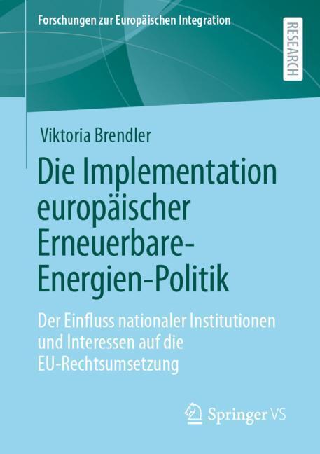 Die Implementation europäischer Erneuerbare-Energien-Politik main product photo