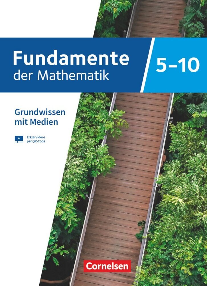 Fundamente der Mathematik - Übungsmaterialien Sekundarstufe I/II - 5. bis 10. Schuljahr main product photo