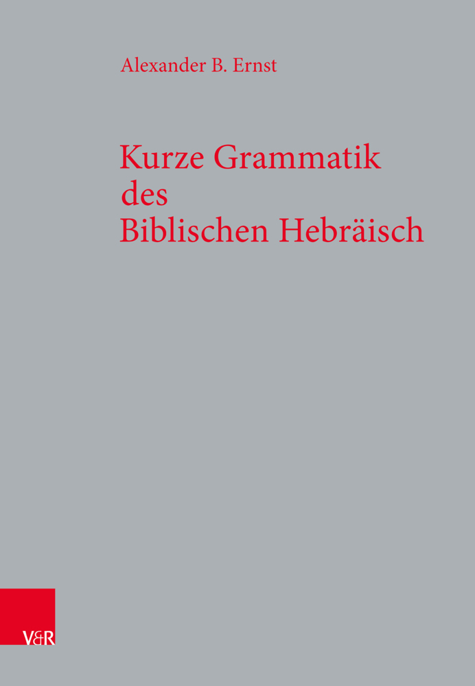 Kurze Grammatik des Biblischen Hebräisch main product photo