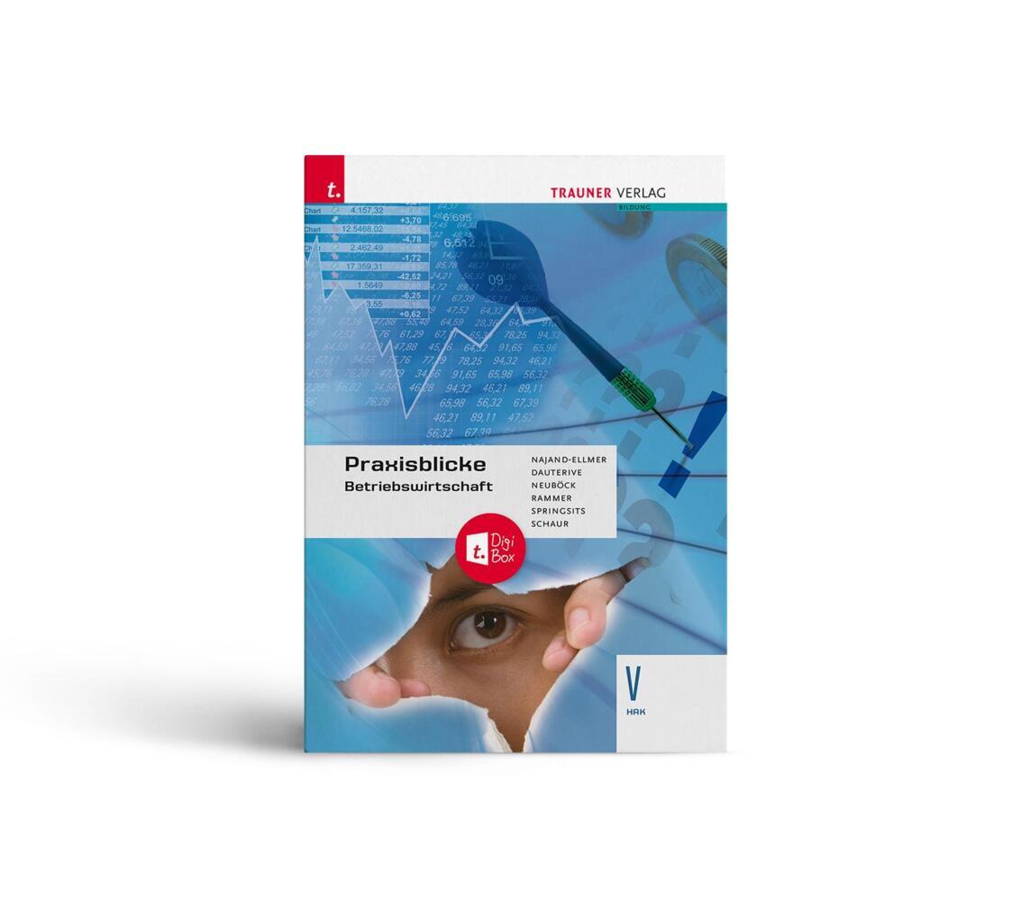 Praxisblicke - Betriebswirtschaft V HAK + TRAUNER-DigiBox main product photo