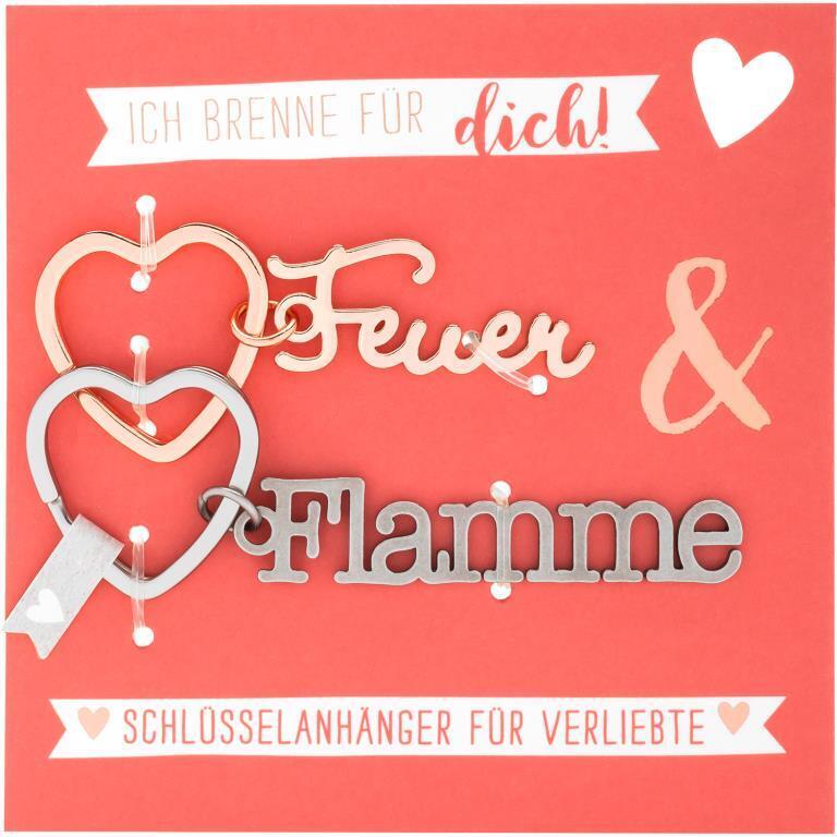 Anhänger-Set Schlüsselworte Feuer & Flamme main product photo
