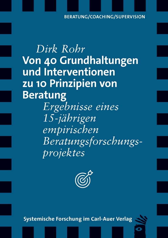 Von 40 Grundhaltungen und Interventionen zu 10 Prinzipien von Beratung main product photo