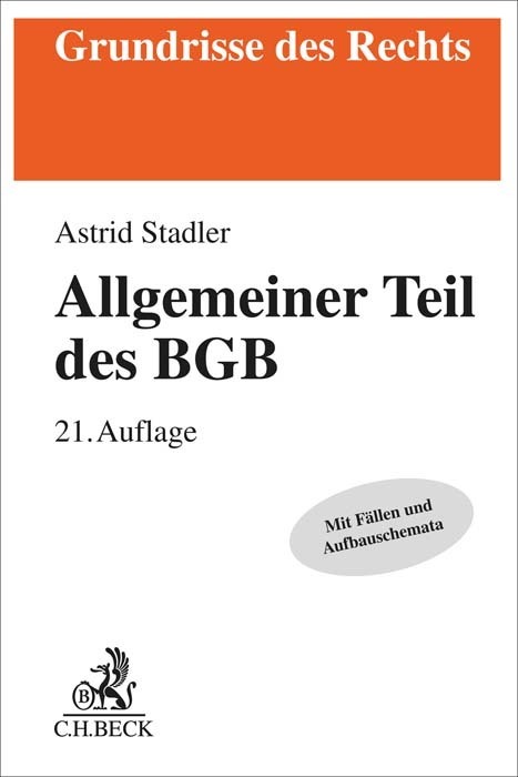 Allgemeiner Teil des BGB main product photo