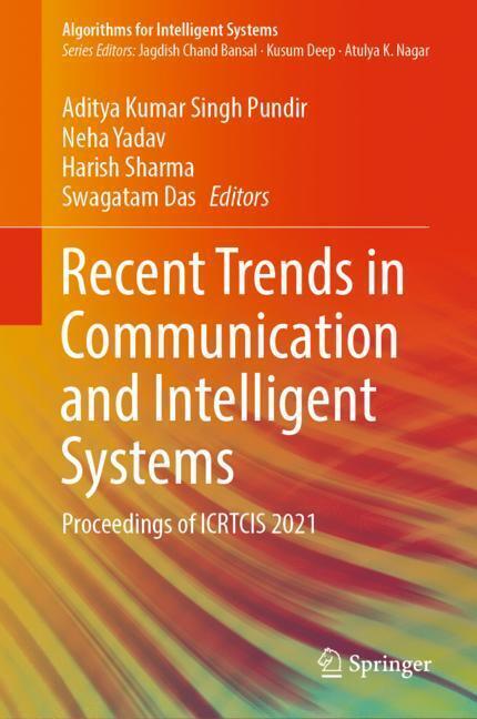 Recent Trends in Communication and Intelligent Systems main product photo