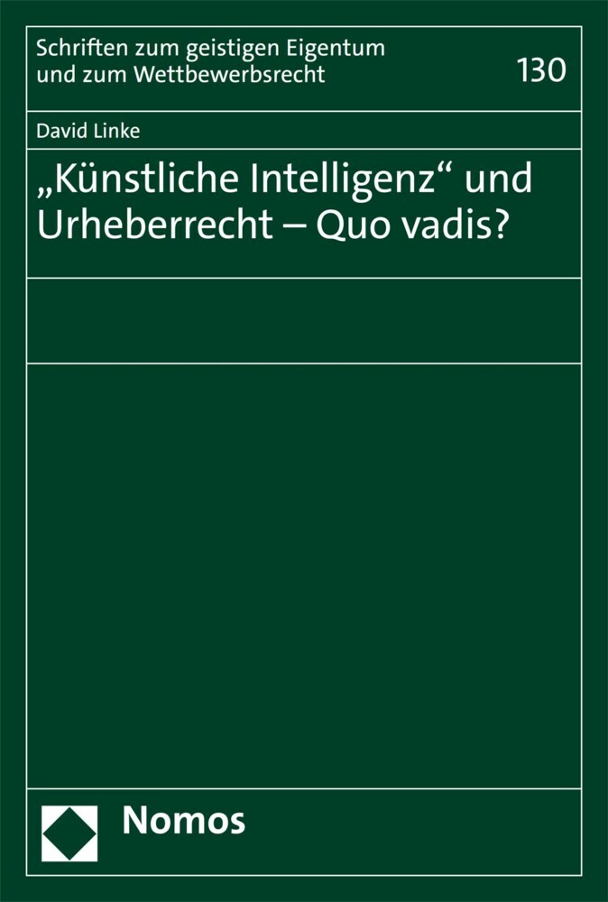 'Künstliche Intelligenz' und Urheberrecht - Quo vadis? main product photo
