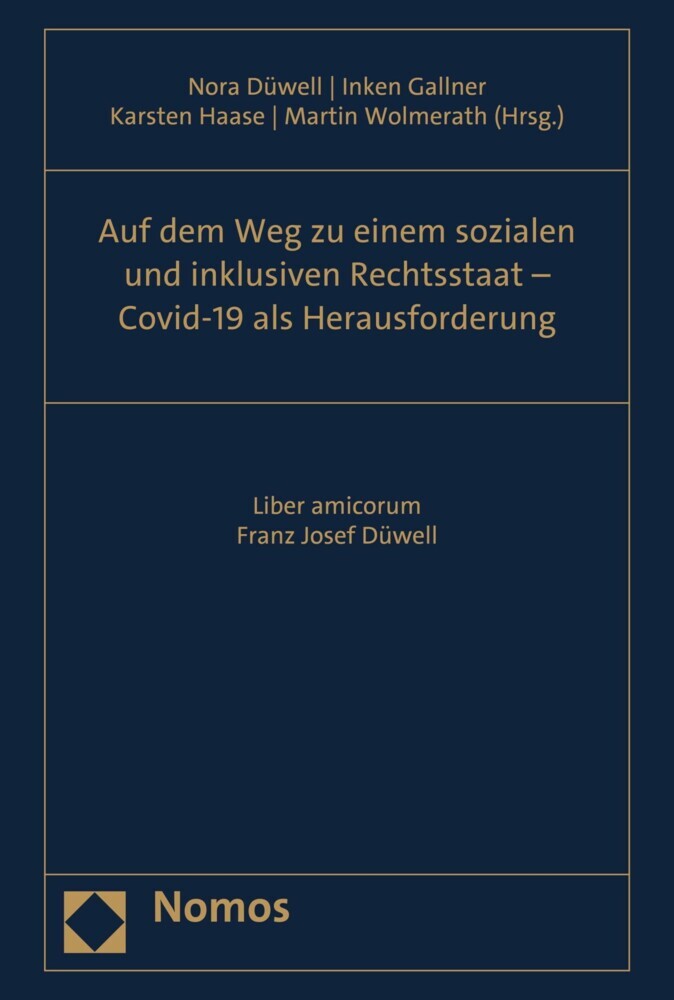 Auf dem Weg zu einem sozialen und inklusiven Rechtsstaat - Covid-19 als Herausforderung main product photo