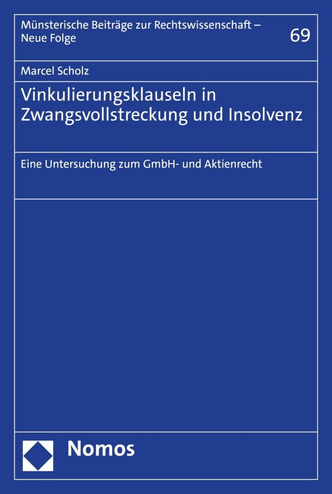 Vinkulierungsklauseln in Zwangsvollstreckung und Insolvenz main product photo