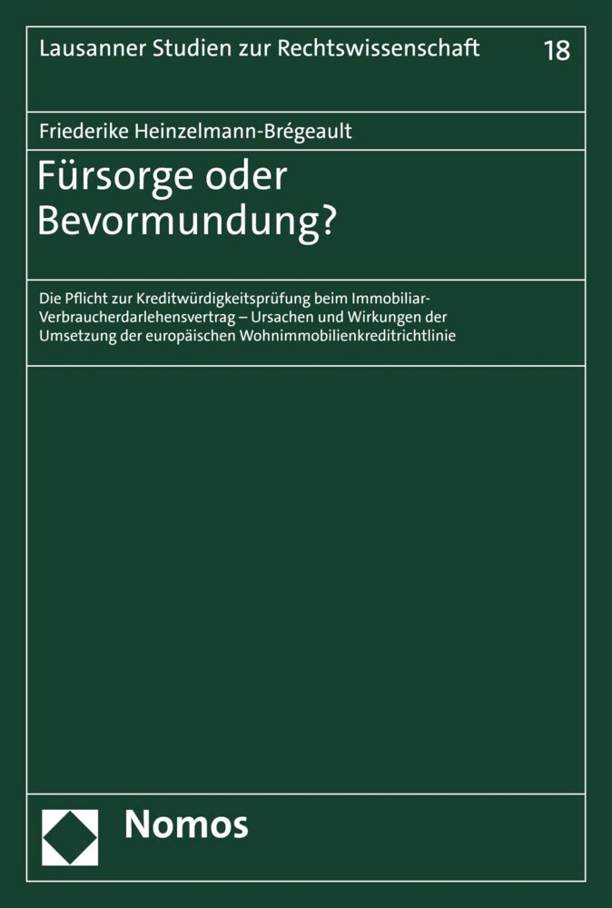 Fürsorge oder Bevormundung? main product photo