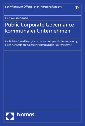 Public Corporate Governance kommunaler Unternehmen