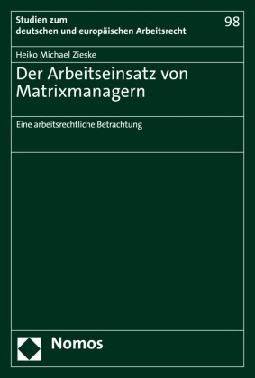 Der Arbeitseinsatz von Matrixmanagern
