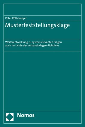 Musterfeststellungsklage