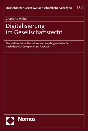 Digitalisierung im Gesellschaftsrecht