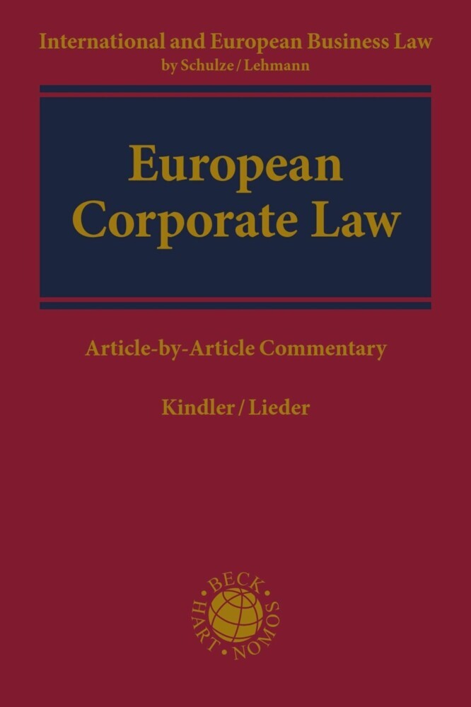 European Corporate Law main product photo