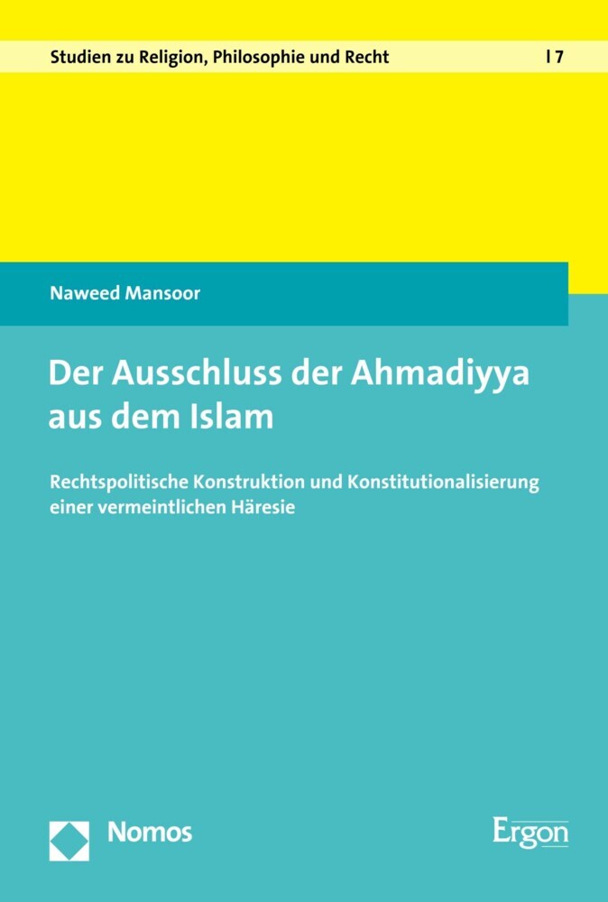 Der Ausschluss der Ahmadiyya aus dem Islam main product photo