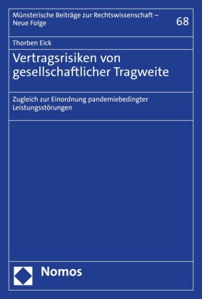 Vertragsrisiken von gesellschaftlicher Tragweite