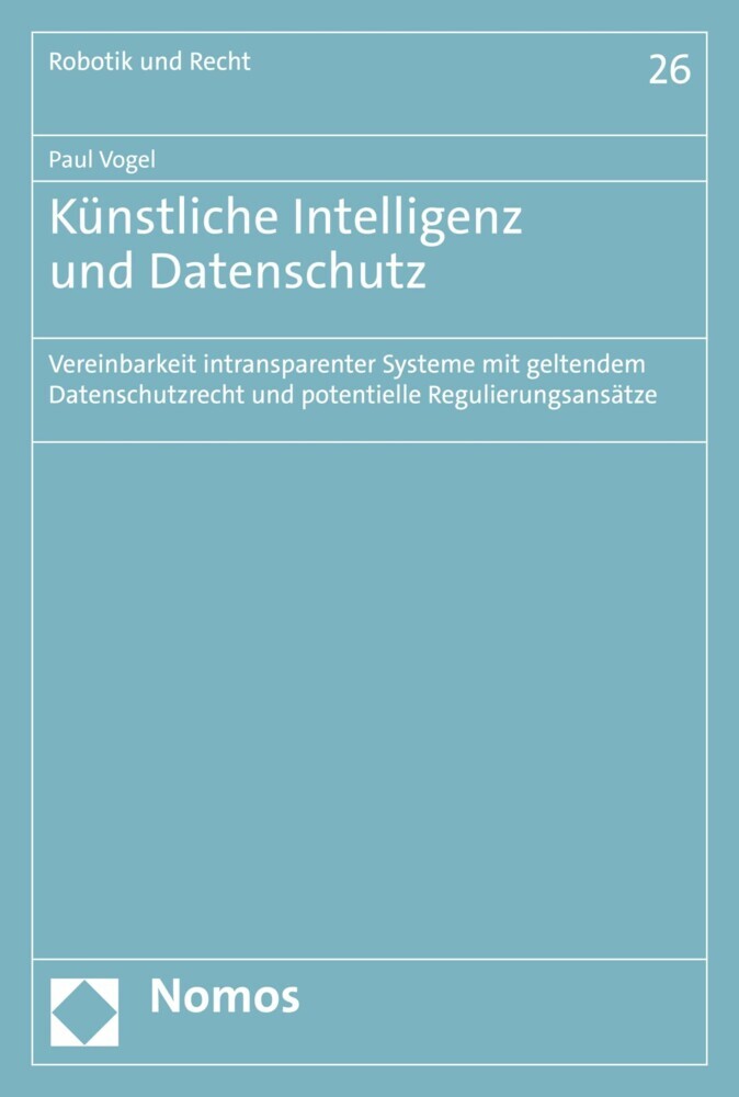 Künstliche Intelligenz und Datenschutz main product photo