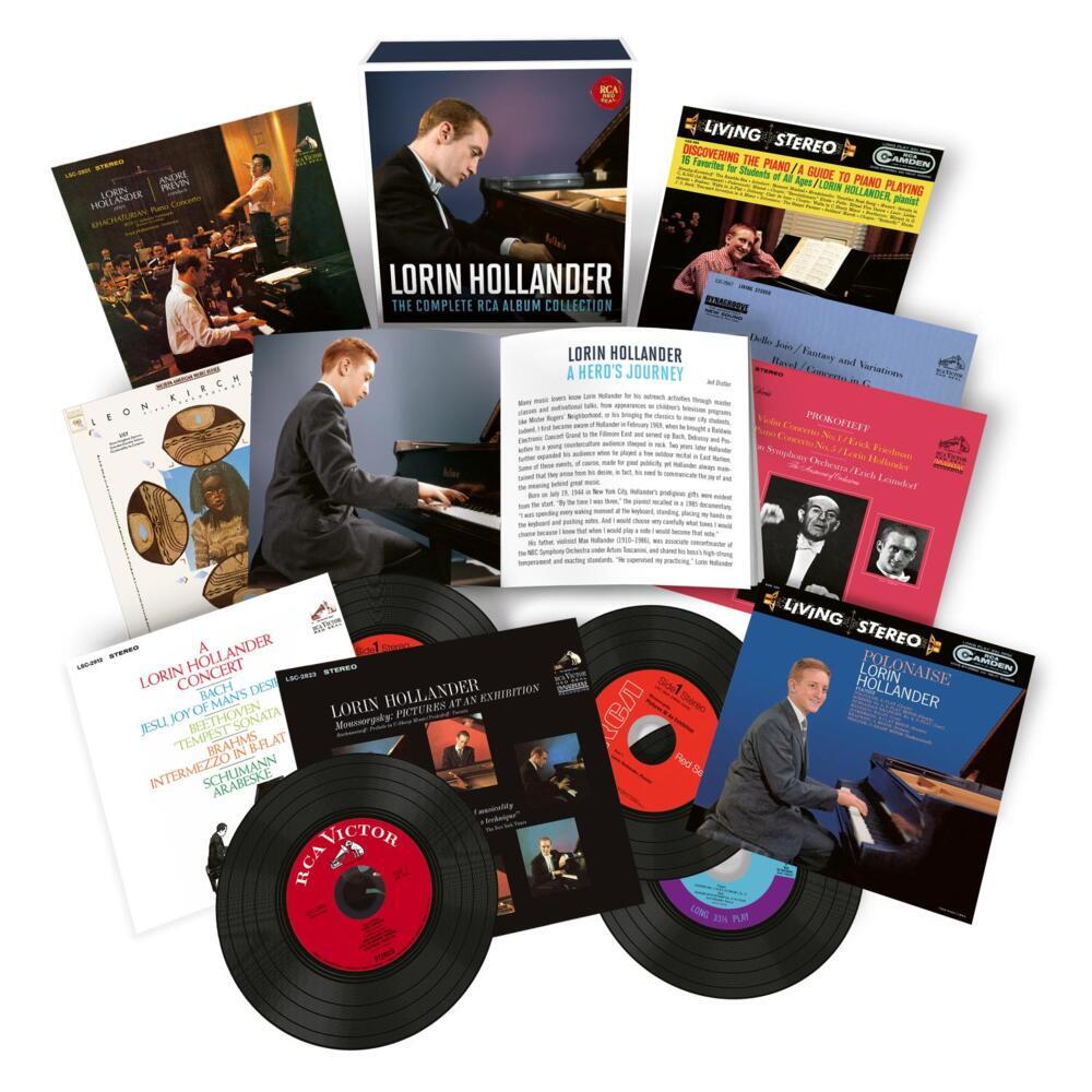 Lorin Hollander - The Complete RCA Album Collection, 8 Audio-CD main product photo