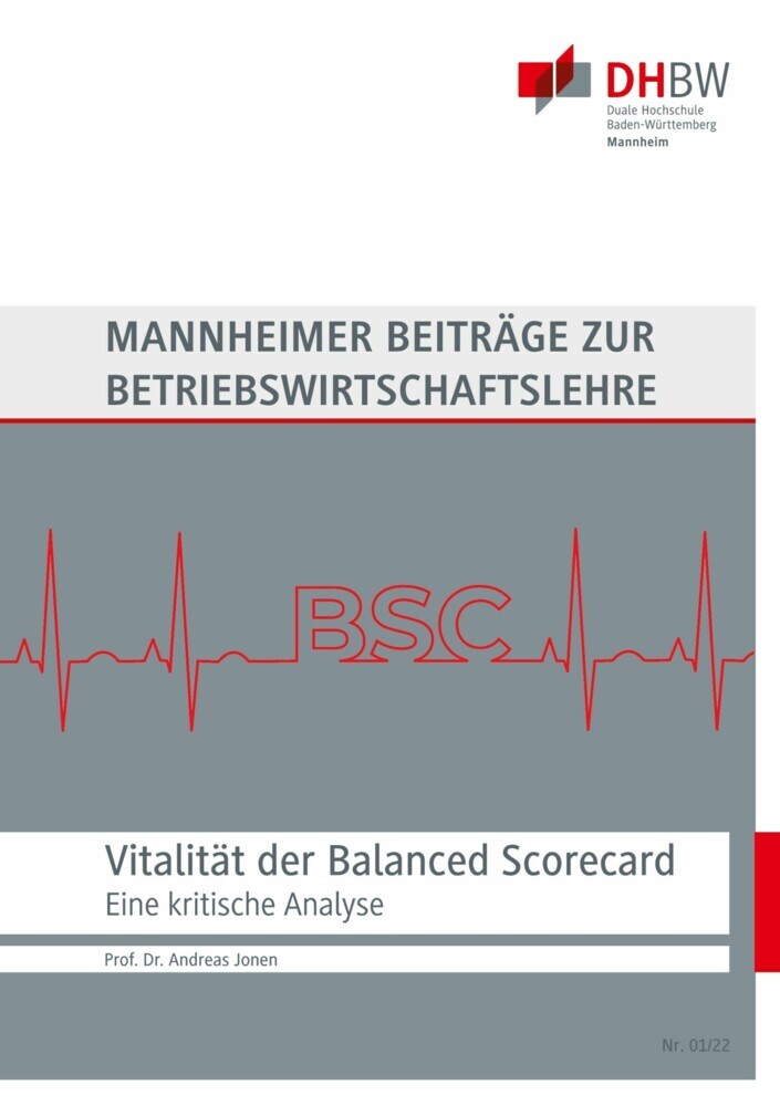 Vitalität der Balanced Scorecard main product photo