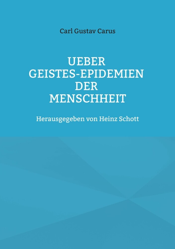 Ueber Geistes-Epidemien der Menschheit main product photo