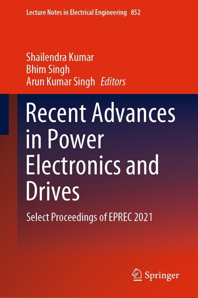 Recent Advances in Power Electronics and Drives main product photo