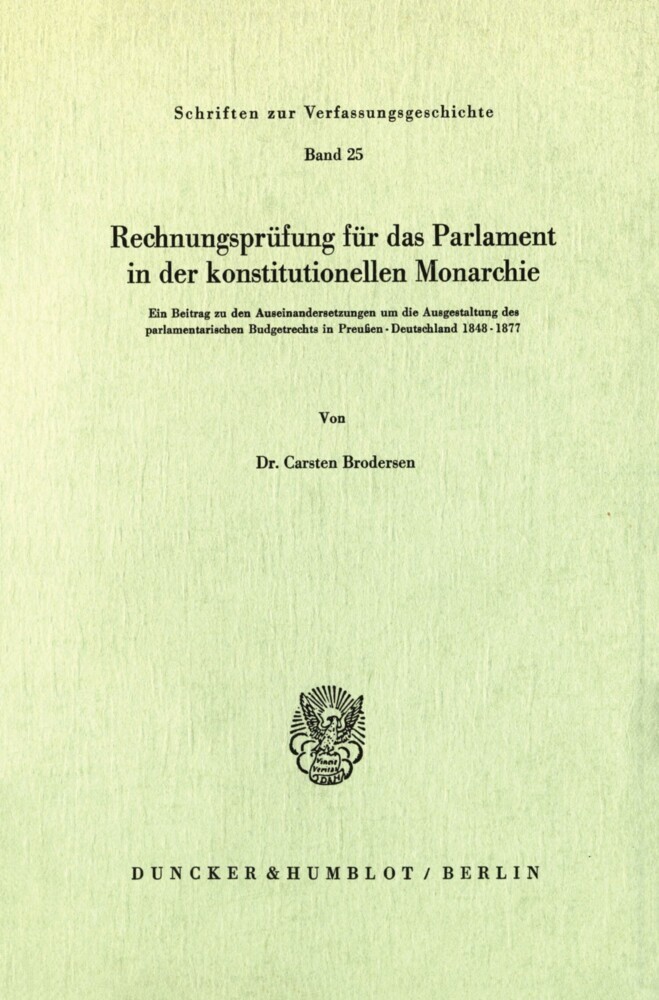 Rechnungsprüfung für das Parlament in der konstitutionellen Monarchie. main product photo